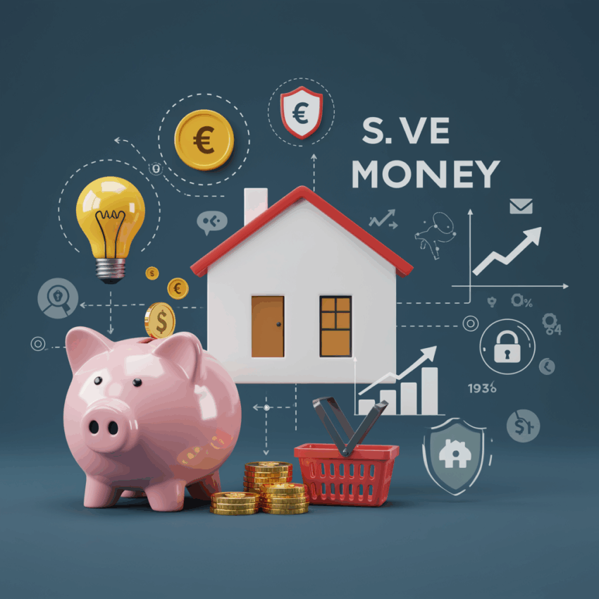 Geld sparen im Haushalt